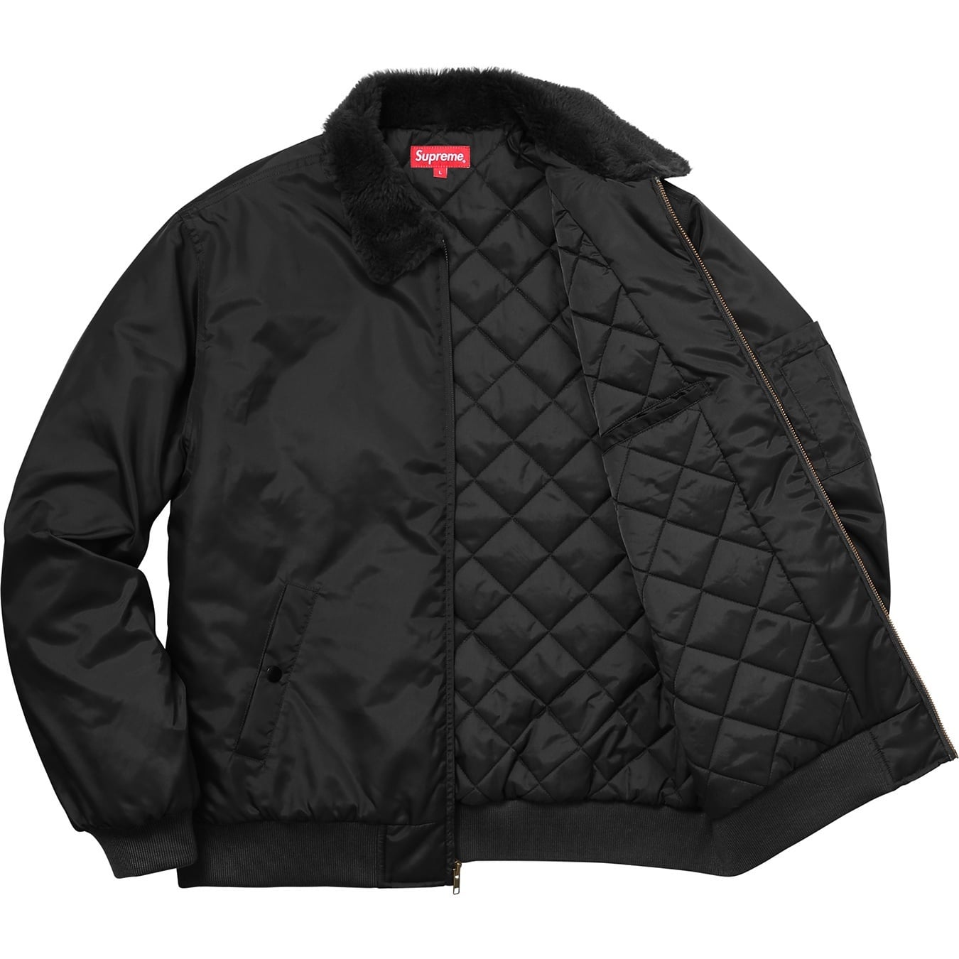 Supreme®/Independent® Fur Collar Bomber Jacket view 10